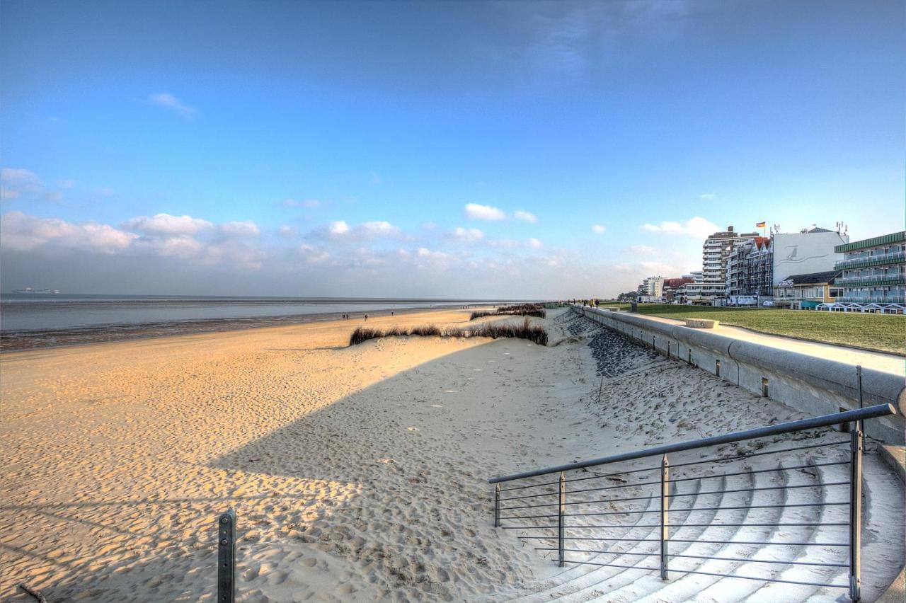 Duhnentraum Bestlage Am Sandstrand, Balkon,Meerblick, Parkplatz, Aufzug, Wlan, Bettwaesche,Handtuecher,Netflix Uvm Cuxhaven Eksteriør bilde